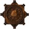 Ekena Millwork Antilles Ceiling Medallion (Fits Canopies up to 6"), Hand-Painted Rust, 38 1/4"OD x 1 1/2"P CM38ANRUS - alternate 1